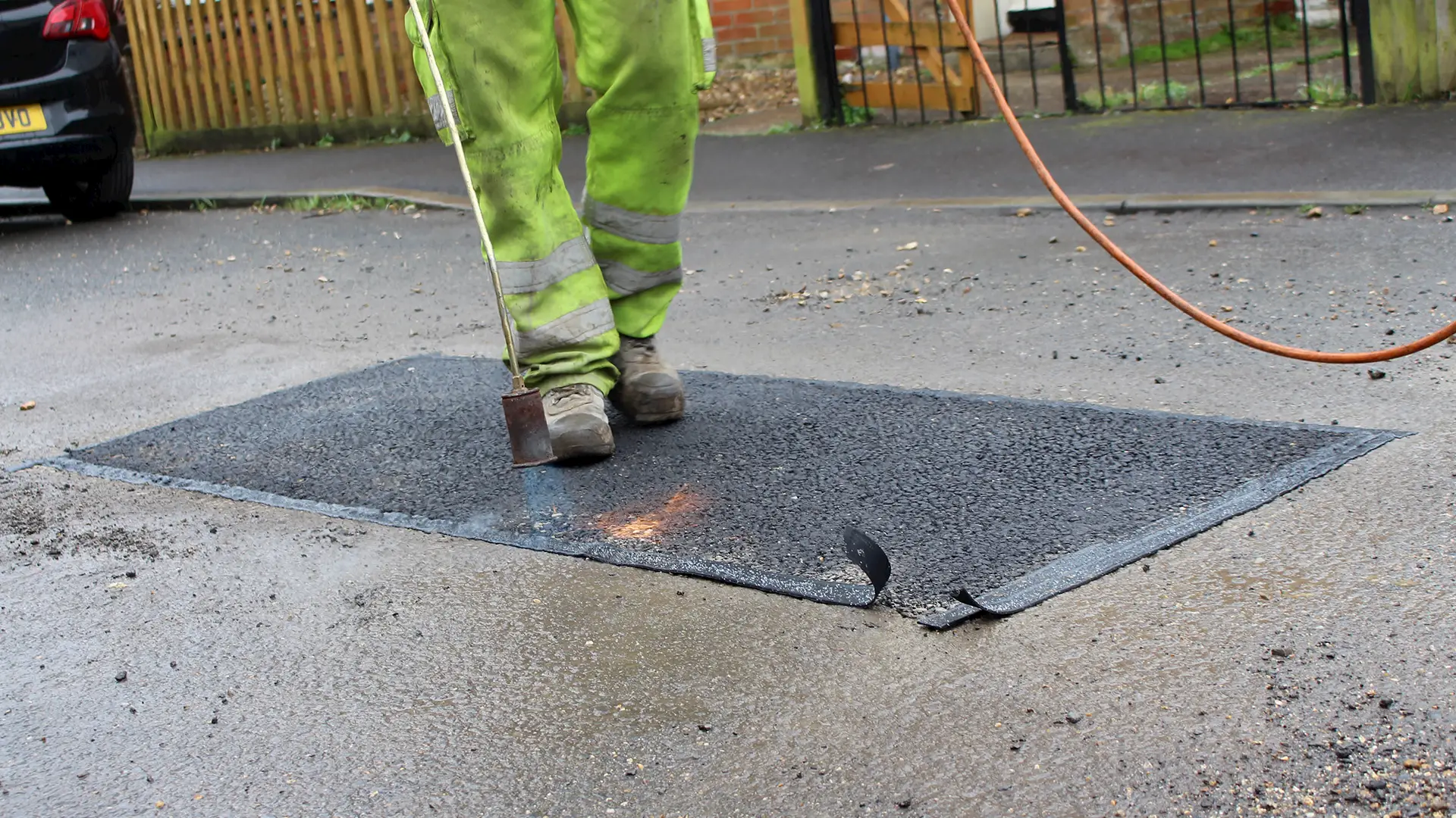 Approved pothole repair company Bourne