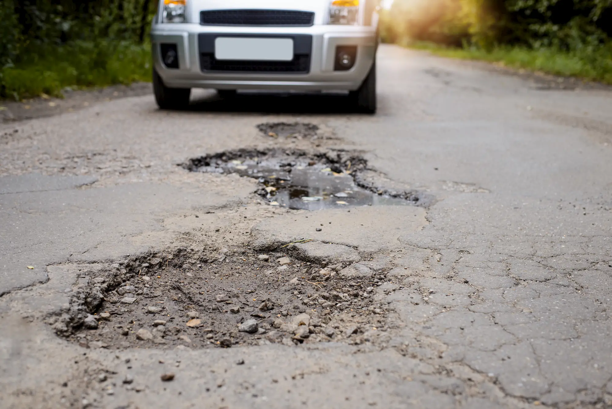 Private road pothole repair company Central England